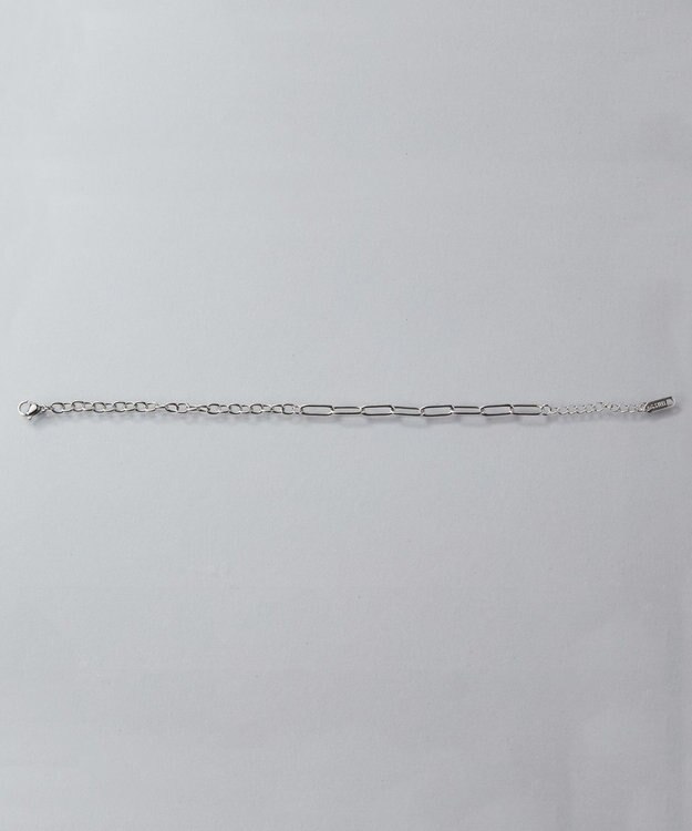 Phoebe 【金属アレルギー対応】チャンキーミックスチェーンブレスレット　シルバー/サージカルステンレス シルバー