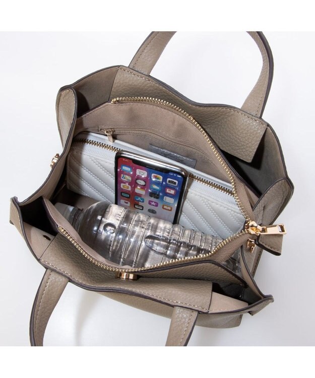 UNBILLION カシュカシュ cachecache / スクエア2wayミニバッグ オーク