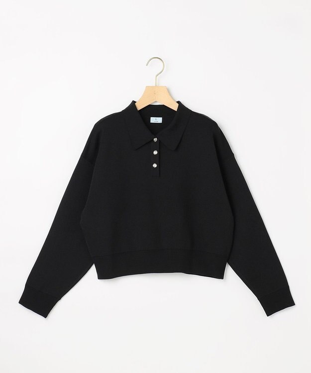 組曲 【先行予約】オーガンスキッパー ニット ブラック系