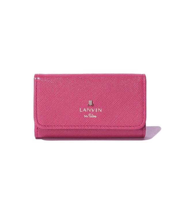 LANVIN en Bleu リュクサンブール キーケース ベリーピンク