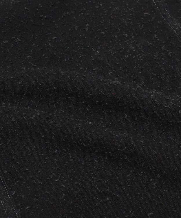 WEGO ネップデニムバギーパンツ デニムブラック