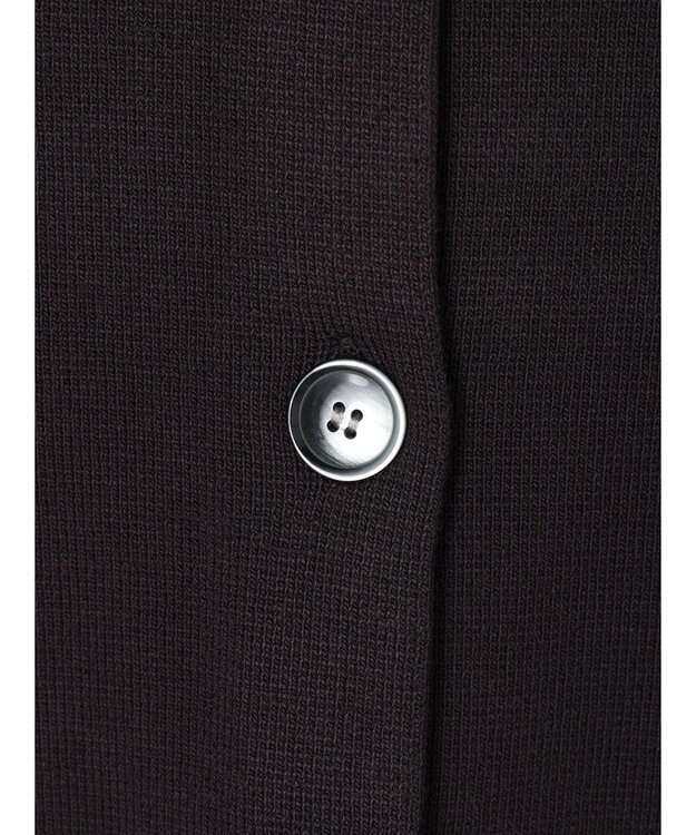 Green Parks ミドル丈モックネックカーディガン Dark Gray