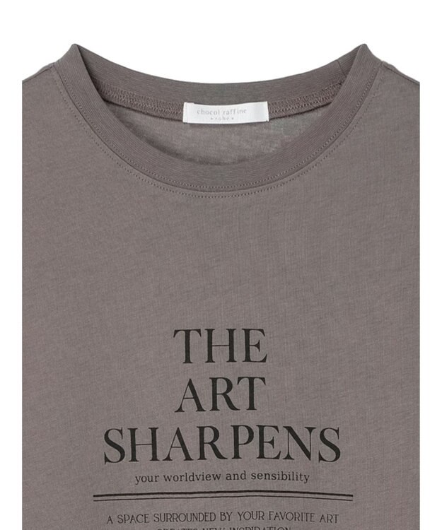 Green Parks 表紙風ロゴボックスＴシャツ Off White