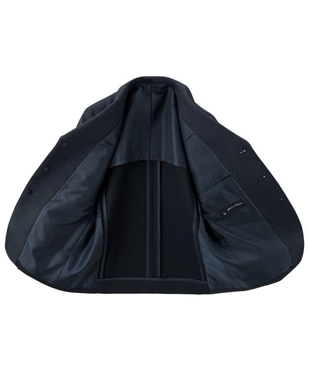 MIKI HOUSE HOT BISCUITS 【110-130cm】ウールサキソニー素材のスーツ 紺