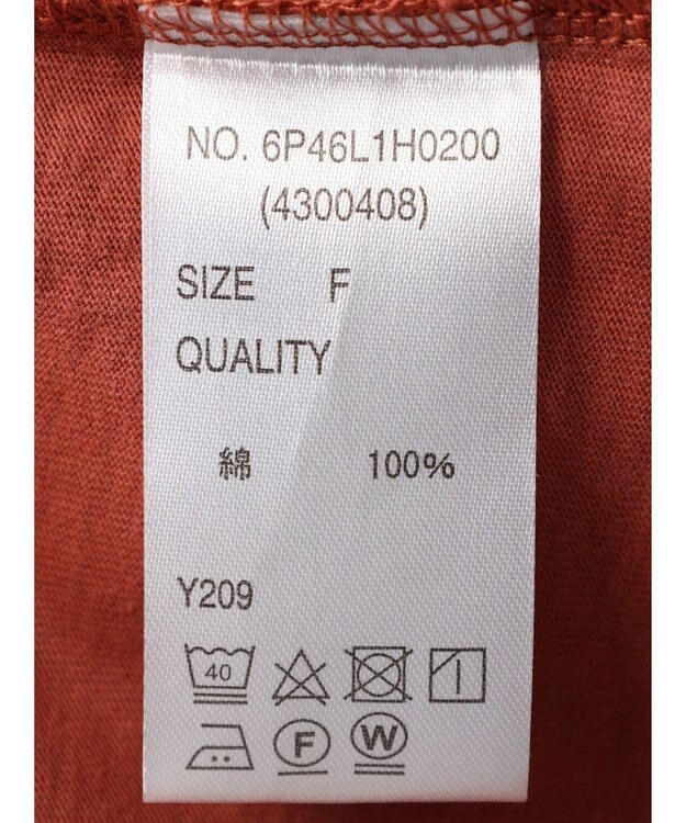 Green Parks ・ＳＵＧＡＲ　ＳＰＯＯＮ【ＣＯＯＬ】ステッチＴＥＥワンピ Orange