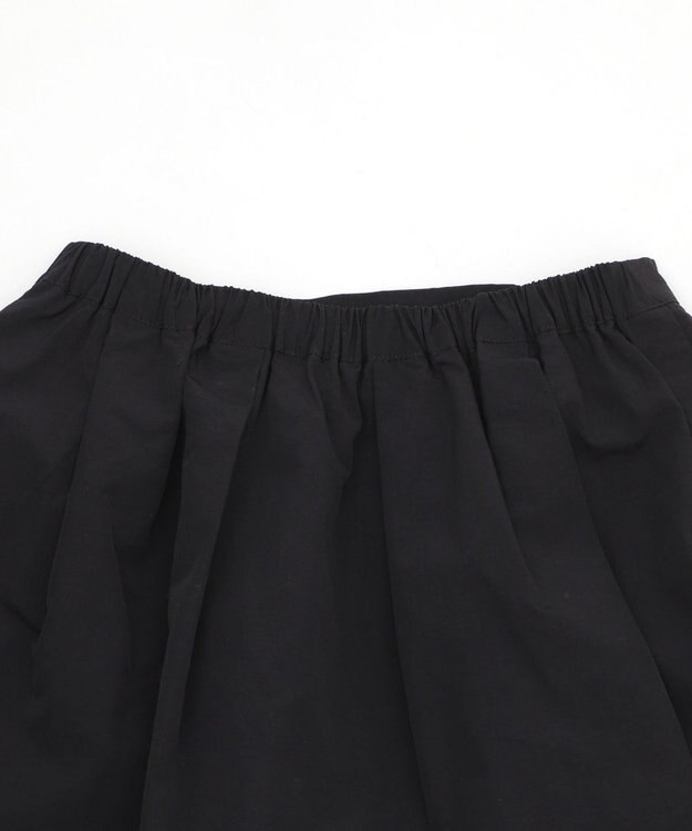 WEGO ナイロンバルーンミニスカート ブラック