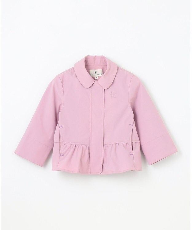 組曲 KIDS 【100㎝】【撥水】フリル マウンパ ラベンダー系