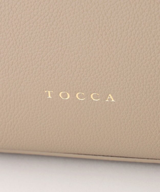 TOCCA LIAISON LEATHER MINIBAG ミニバッグ ベージュ系