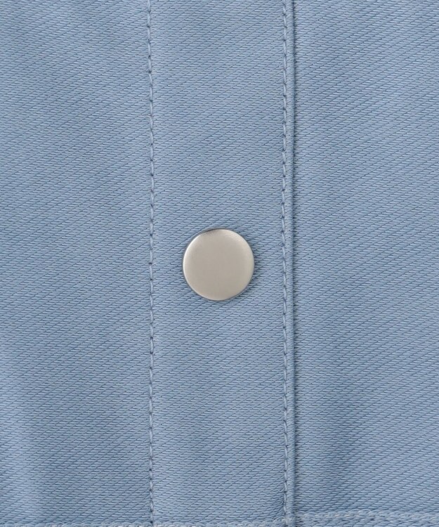 組曲 KIDS 【110-140㎝】 チェックドッキング ワンピース サックスブルー