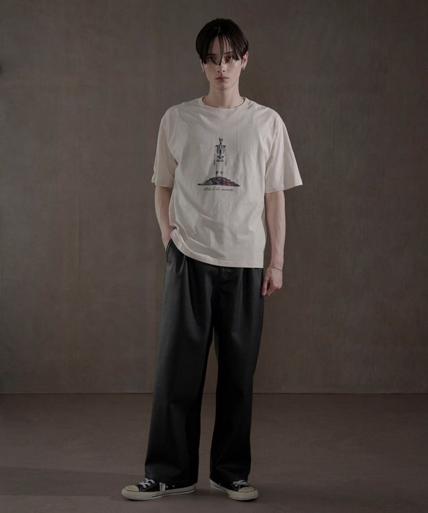 WEGO グラフィックプリントT（SS） 柄1