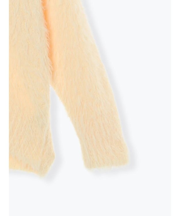 Te chichi シャギーVネックカーディガン イエロー