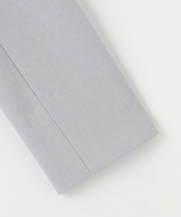 ANY SIS 【美人百花7月号掲載】リネンライクポリエステル テーラード ジャケット ブルーグレー