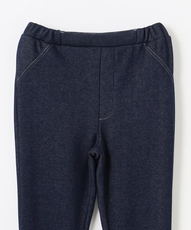 組曲 KIDS 【150-160㎝】裏起毛あったか パンツ ネイビー系