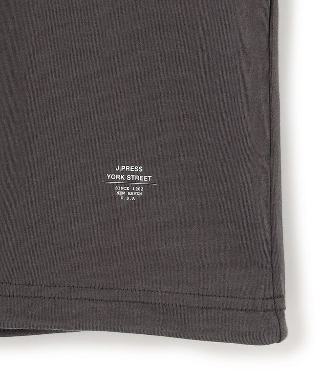 J.PRESS YORK STREET 【UNISEX】接触冷感 ポケットTシャツ グレー系
