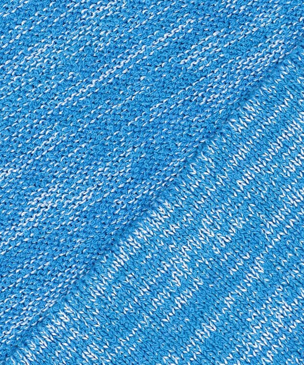 JOSEPH HOMME シャイニースラブブークレ ニットTシャツ ターコイズブルー系