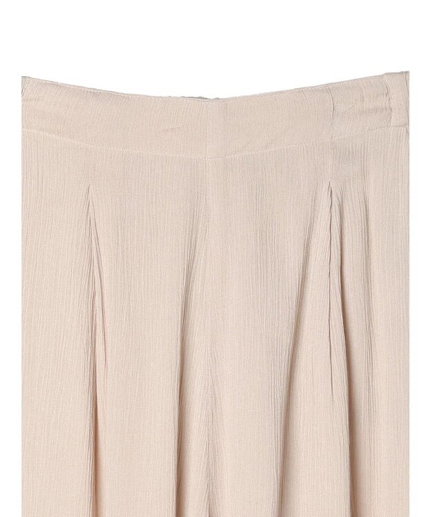 earth music&ecology レーヨンクレープイージーパンツ Beige