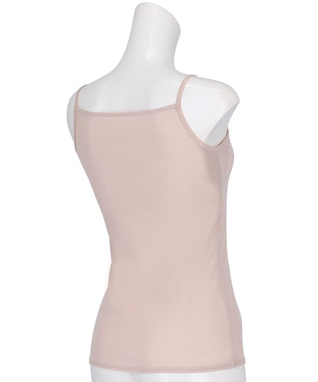 Wing インナー 汗をかいてもベタつきにくい  汗取り設計 【瞬汗ドライ】 キャミソール 春 夏 EL1040 ウイング／ワコール ピーチ