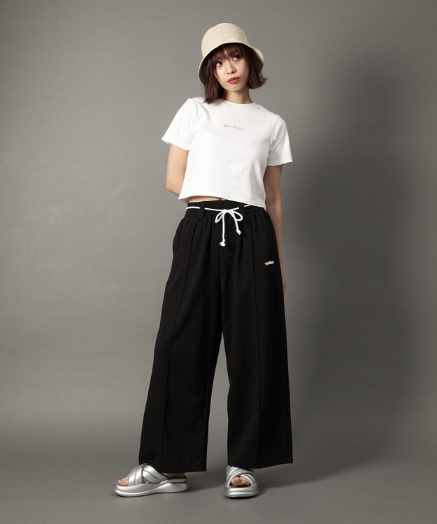 Green Parks ｍｅ　Ｊａｎｅ／ロゴコンパクトＴシャツ Off White