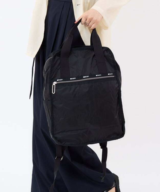 LeSportsac CR URBAN BACKPACK/ブラックC ブラックC