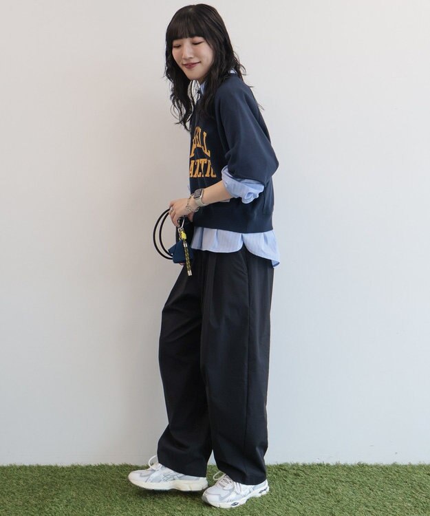 AMERICAN HOLIC 【RUSSELL】ロゴ半袖スウェット Navy