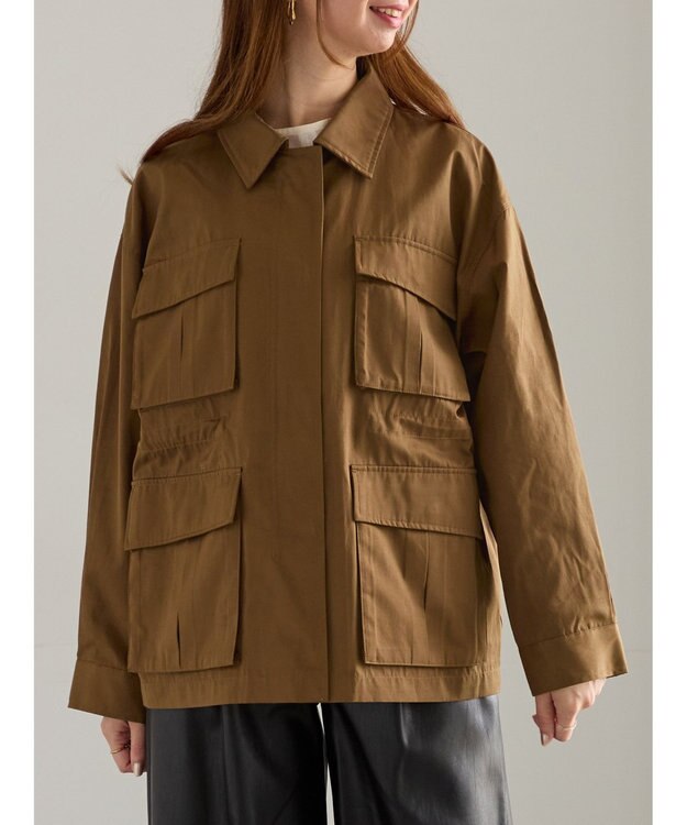 Te chichi ミリタリージャケット《2025Autumn catalog vol.2 item》 カーキ