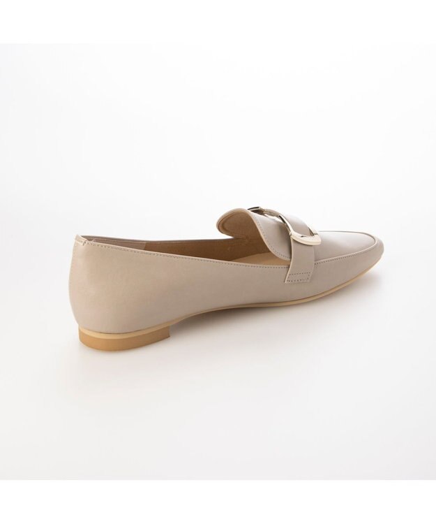 MODE ET JACOMO <carino>バックルローファー ベージュ