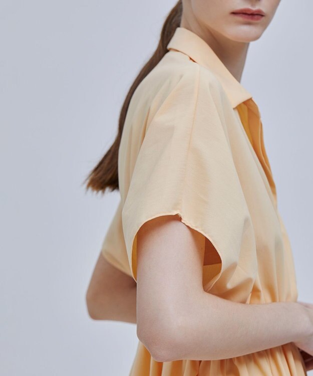 BEIGE， LUCILLE / ペプラムブラウス L.Orange