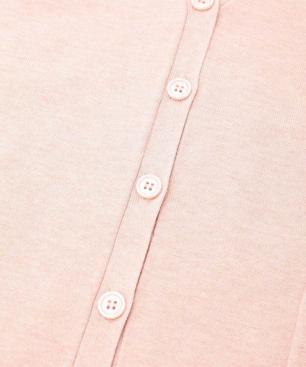 AMERICAN HOLIC 【WEB限定】バイパチVネックルーズカーディガン Pink