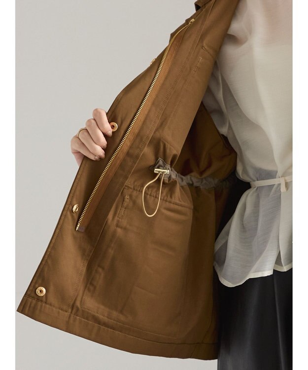Te chichi ミリタリージャケット《2025Autumn catalog vol.2 item》 カーキ