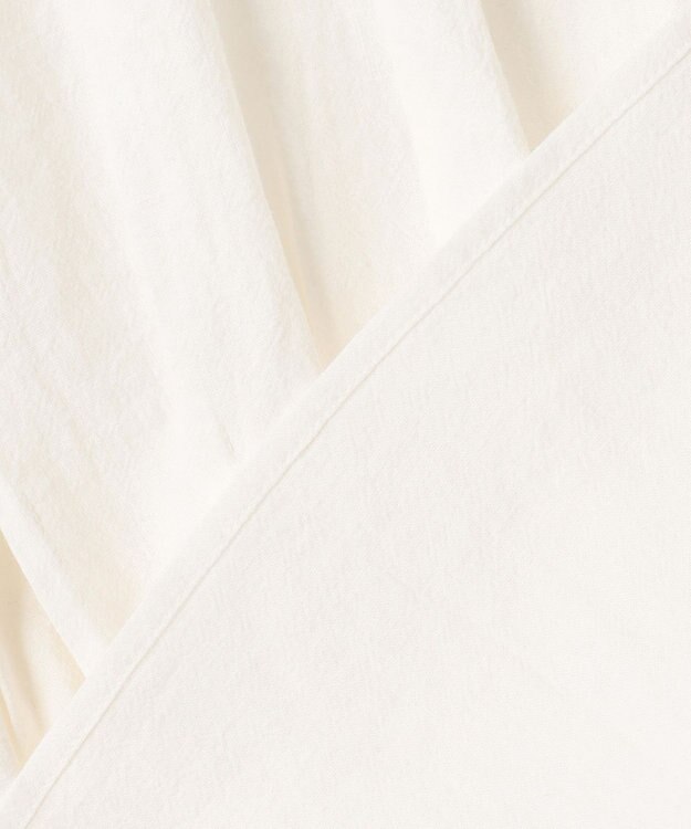 uncrave コットンリネンボイル ペプラムブラウス オフ