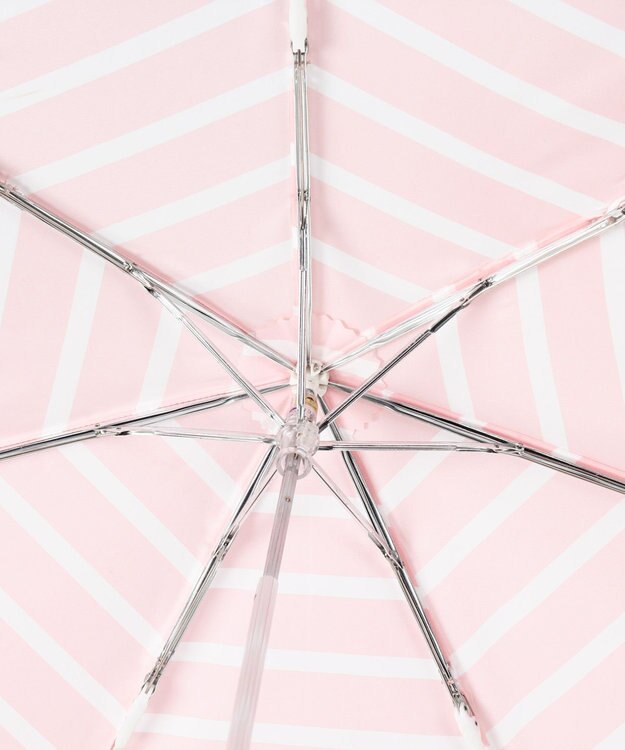 MOONBAT PAUL&JOE ACCESSOIRES(ポール＆ジョー アクセソワ) 折りたたみ傘 スウィンギングヌネット ピンク