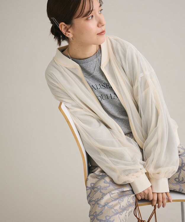 Green Parks シンプルロゴ長袖ロンＴＥＥ Gray Mixture