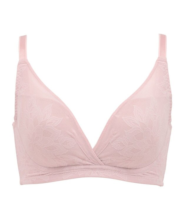 BRADELIS New York 【BRADELIS New York】スムーズモールドカップノンワイヤーブラ24S1 補正ブラ ピンクベージュ