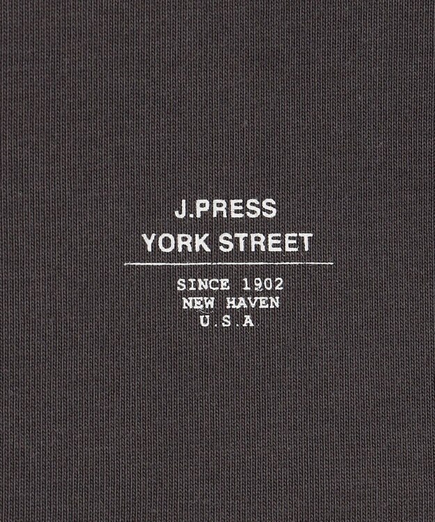 J.PRESS YORK STREET 【UNISEX】接触冷感 ポケットTシャツ グレー系
