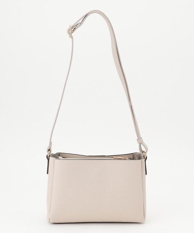 ANY マジカルライトメタルショルダーバッグ ライトグレー