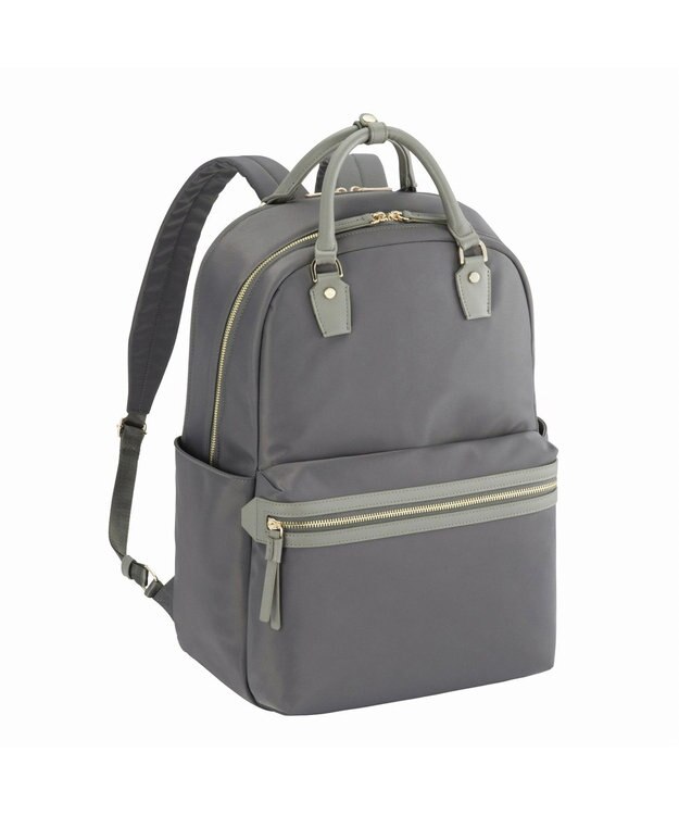 ACE BAGS & LUGGAGE ace. ラポルテム ビジネスリュック 2気室 B4 15.6インチPC収納 25L 68522 エース グレー