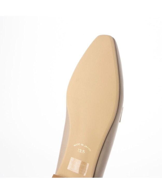 MODE ET JACOMO <carino>バックルローファー ベージュ