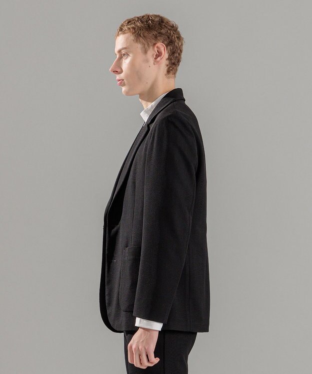 JOSEPH HOMME ソフトタックジャージー　ジャケット ブラック系