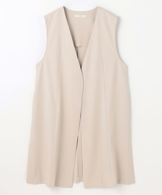 ANY L 【洗濯機可/ストレッチ/セットアップ可】イージーケアストレッチジレ ベージュ