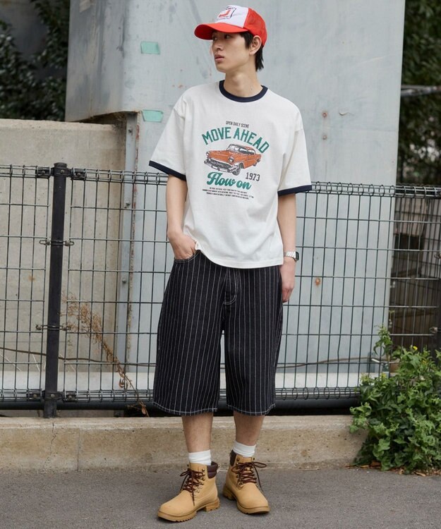 WEGO グラフィックリンガーT（SS） ホワイト