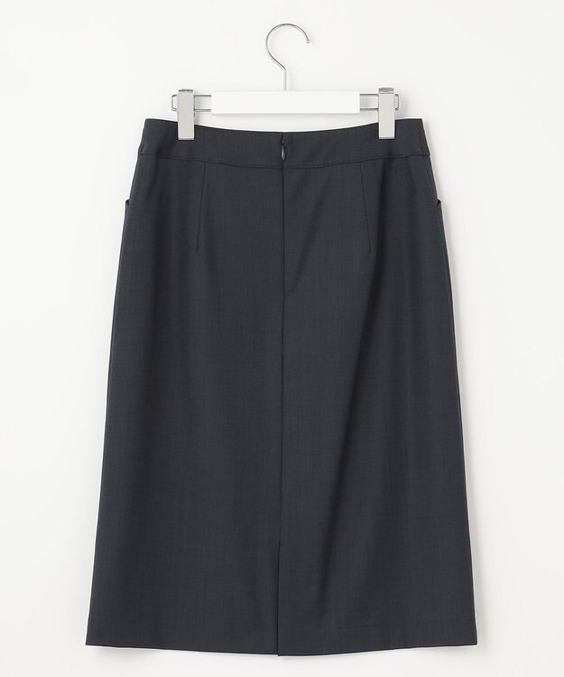 J.PRESS LADIES BAHARIYE フレアースカート ネイビー系