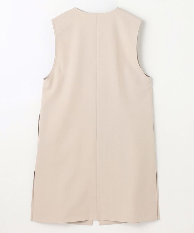 ANY L 【洗濯機可/ストレッチ/セットアップ可】イージーケアストレッチジレ ベージュ