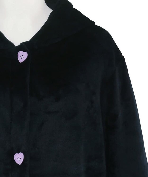 San-ai Resort（三愛水着楽園） 【SALE】温活にもぴったり！クロミ着ぐるみワンピース 【northerly】【サンリオキャラクターズ×San-ai Resortコラボ】 ブラック