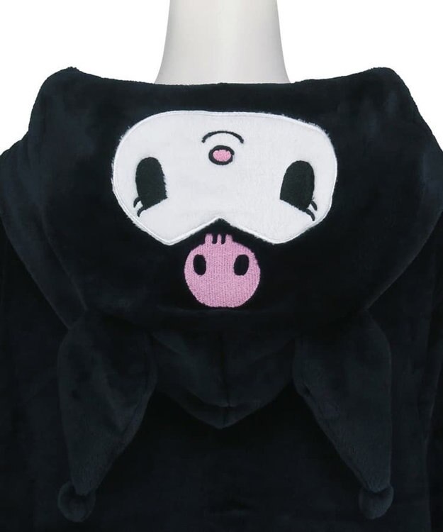 San-ai Resort（三愛水着楽園） 【SALE】温活にもぴったり！クロミ着ぐるみワンピース 【northerly】【サンリオキャラクターズ×San-ai Resortコラボ】 ブラック