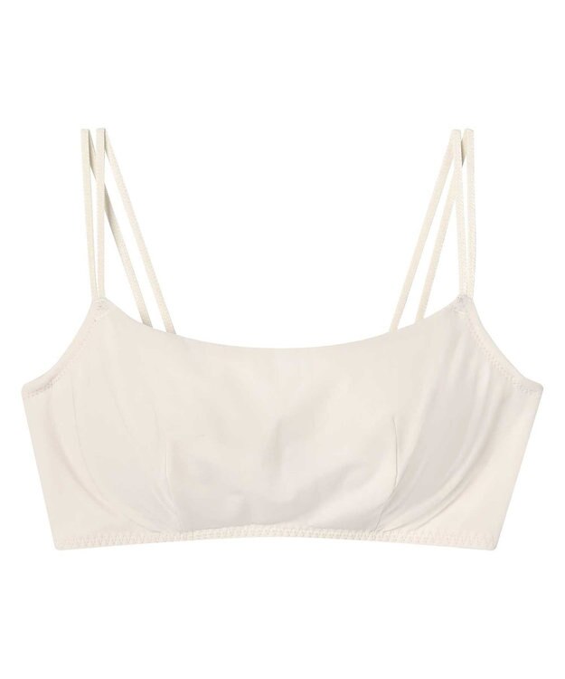 AMPHI ノンワイヤーブラ 谷間をメイク バストの形をキープ ホックなし 【BRAGENIC ブラジェニック】 ブラジャー ブラ ワイヤレス BMI745 アンフィ／ワコール アイボリー