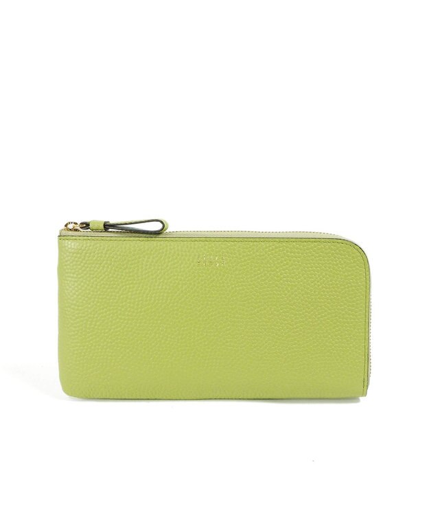 PELLE BORSA 短い長財布 Fine Goods フィーネグッズ 5443 レタスグリーン