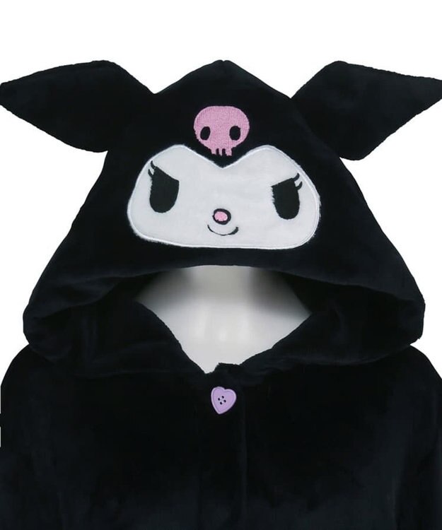 San-ai Resort（三愛水着楽園） 【SALE】温活にもぴったり！クロミ着ぐるみワンピース 【northerly】【サンリオキャラクターズ×San-ai Resortコラボ】 ブラック