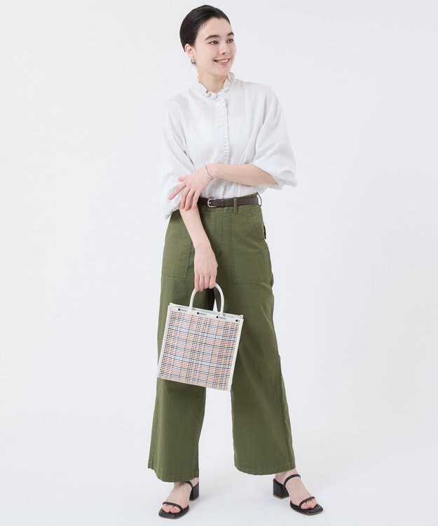 LeSportsac WOVEN MED DRAWST TOTE/マルチメッシュサンド マルチメッシュサンド
