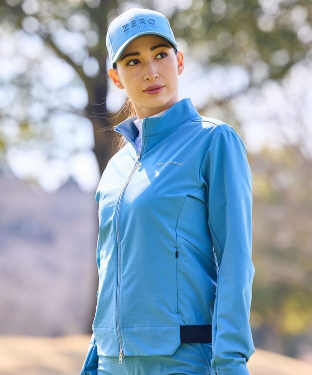 ZERO HALLIBURTON 【撥水・ストレッチ】 ドライソロテックスブルゾン ZHG-W5S1a 82971 ライトブルー