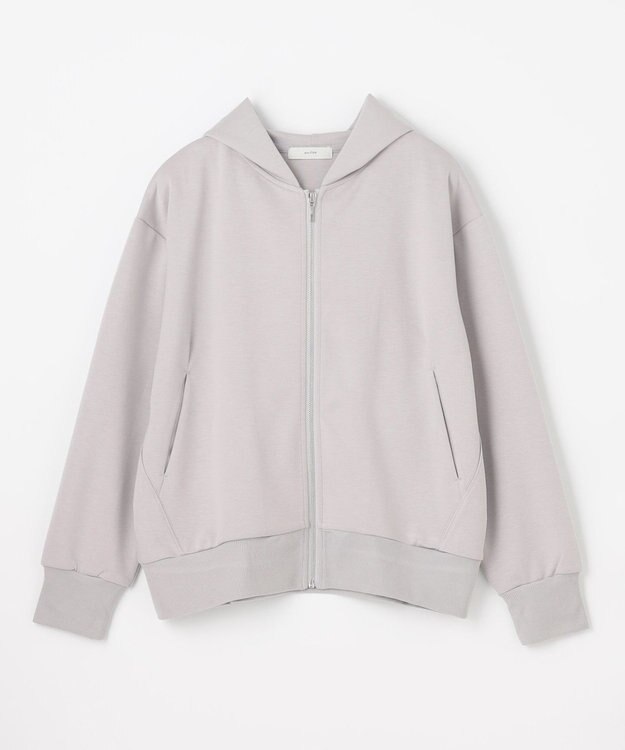 ANY 【洗濯機可/UVケア】ダンボールジップパーカー ライトグレー